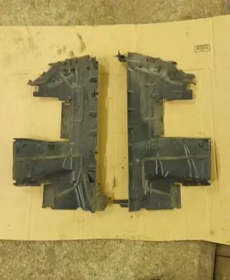 Citroen C4 I Radiator trim 9684550580 9684550480