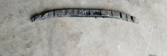 Front bumper foam support bar