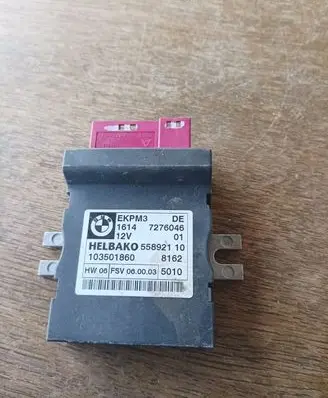 BMW X5 E70 Fuel injection pump control unit/module 7276046 55892110 103501860