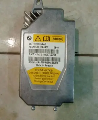 BMW 7 F01 F02 F03 F04 Airbag control unit/module 9199756 31919975601D 607838400T