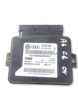 Audi A6 S6 C6 4F Hand brake control module 4F0907801 4F0910801 32620003E