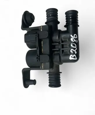 Coolant heater control valve