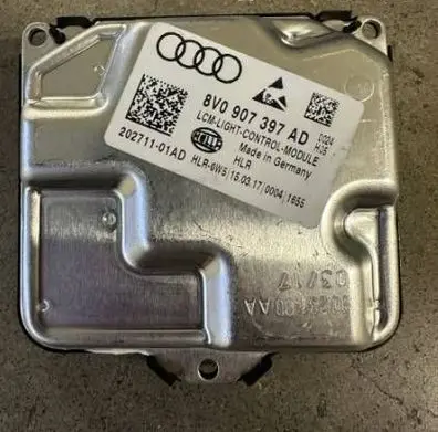Audi A3 S3 8V Headlight ballast module Xenon 8V0907397AD 20271101AD