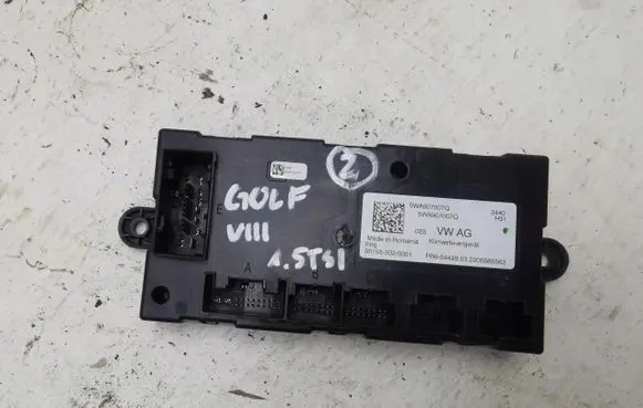 Volkswagen Golf VIII Air conditioner control unit module 5WA907007Q