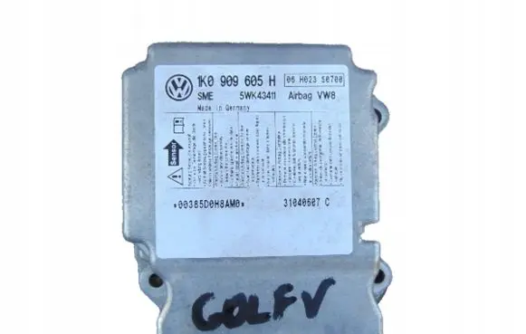 Volkswagen Golf V Airbag control unit/module 1K0909605H