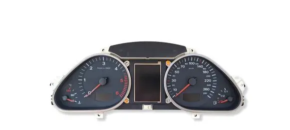 Audi A6 S6 C6 4F Speedometer (instrument cluster) 5550007301