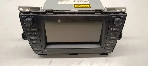 Toyota Prius (XW30) Radio/CD/DVD/GPS head unit 8612047400 611360V830