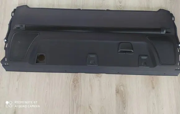 Parcel shelf load cover