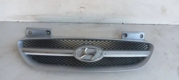 Hyundai Getz Front bumper upper radiator grill