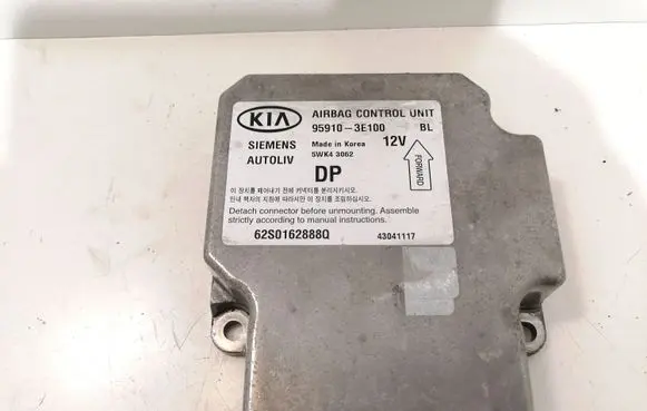 KIA Sorento Airbag control unit/module 959103E100 5WK43062