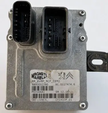 Peugeot Partner Gearbox control unit/module 9892052280 CFC410P01 PE310AA1
