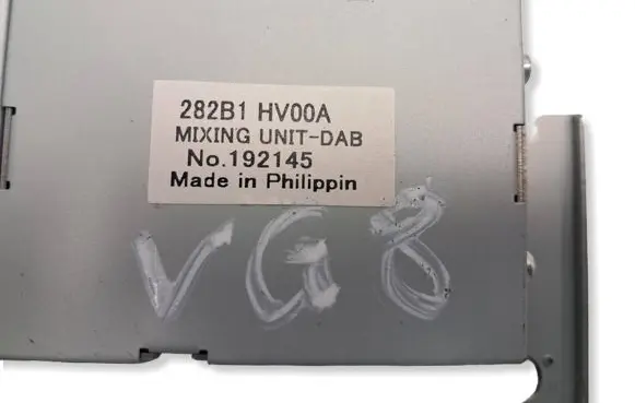 Nissan Qashqai Aerial antenna amplifier 282B1HV00A 192145