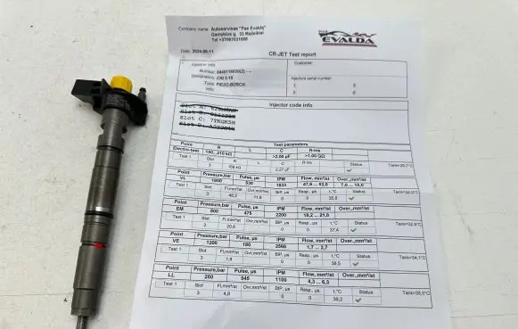 Audi A5 Sportback 8TA Fuel injector 03L130277 0445116030
