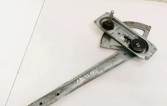 Sliding door window regulator with motor