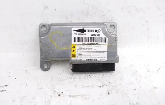 Cadillac CTS Airbag control unit/module 25922183