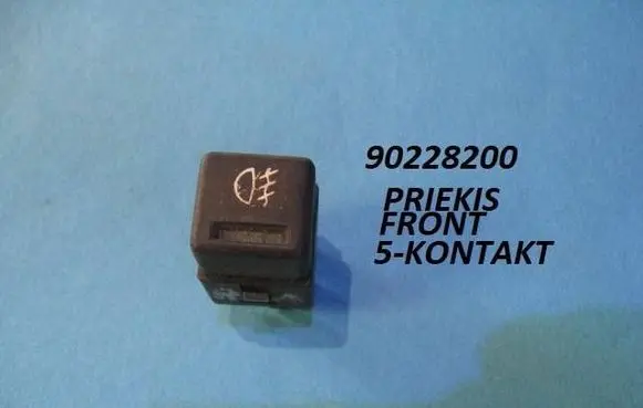 Opel Vectra B Fog light switch 90228200