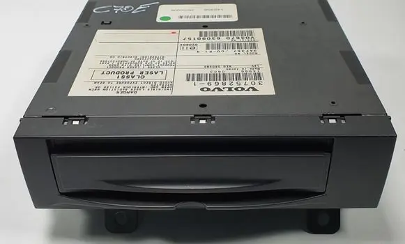 Volvo C70 Navigation unit CD/DVD player 30752869