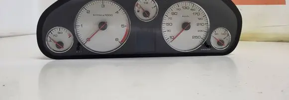 Peugeot 407 Speedometer (instrument cluster) 110080221012 9651855380