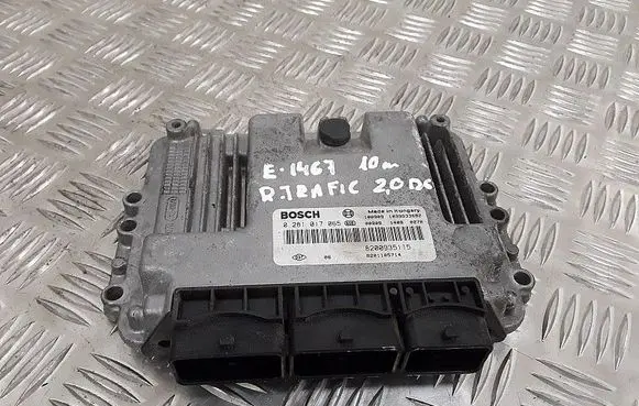 Renault Trafic II (X83) Engine control unit/module 8200935115 0281017065 8201105714