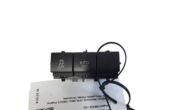 Peugeot 308 Traction control (ASR) switch 98033305