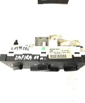 Opel Zafira A Climate control unit 90559839 10751109 56341
