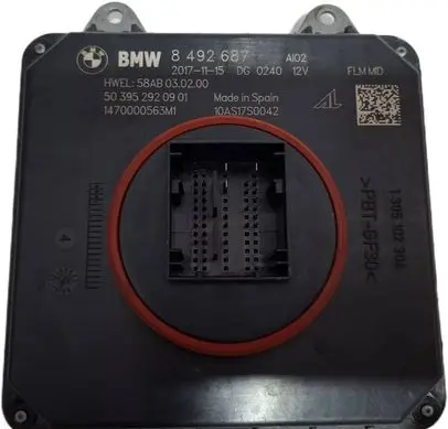 BMW 5 G30 G31 G38 LED ballast control module 8492687 503952920901 63118492687