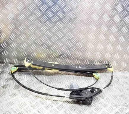 Skoda Octavia Mk3 (5E) Front door electric window regulator 5E0837461B 5Q0959801B