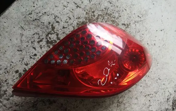Peugeot 207 Rear/tail lights 9649986680