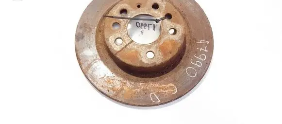 Fiat Croma Rear brake disc neventiliuojamas