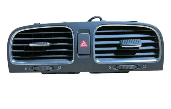 Volkswagen Golf VI Dash center air vent grill 5K0815736 5K0815735