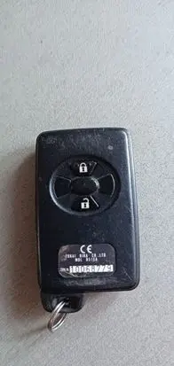 Toyota Yaris Ignition key/card 