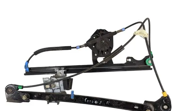 Volkswagen Golf III Front door manual window regulator 1H0837402B