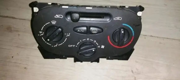Peugeot 206 Climate control unit 64138 behr64138