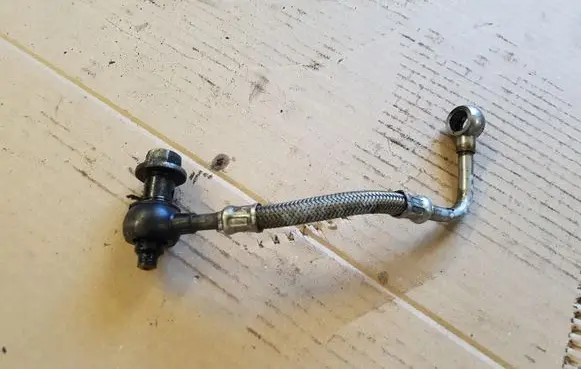 Volvo V50 Turbo turbocharger oiling pipe/hose