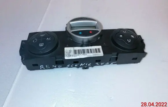 Renault Scenic II - Grand scenic II Climate control unit 8200265572