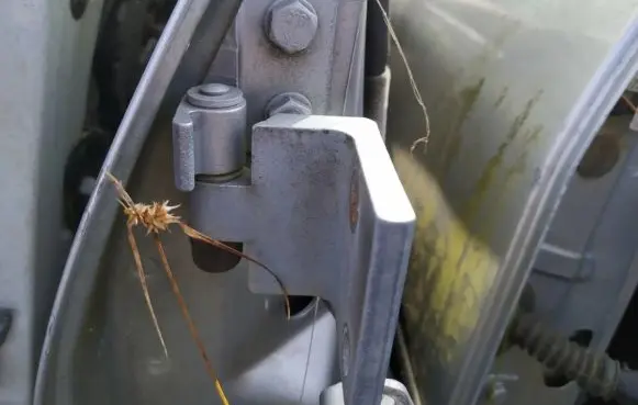 Peugeot 406 Front door upper hinge