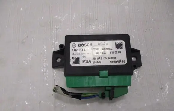 Peugeot 308 Parking PDC control unit/module 9819343480