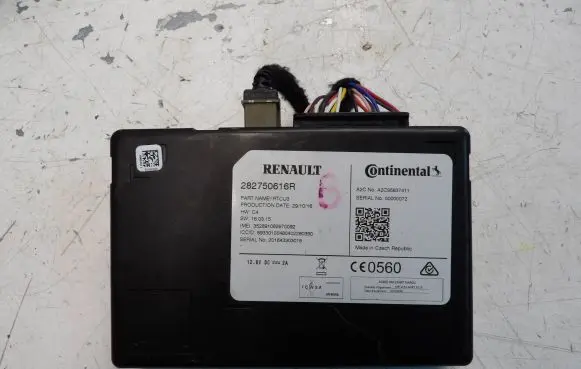Renault Kadjar GPS navigation control unit/module 282750616R 201643303016 352891062670092