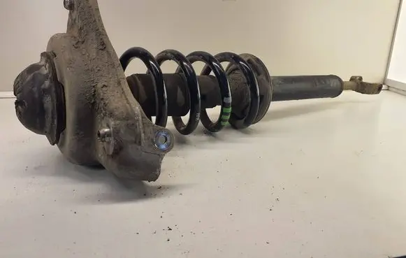Audi A6 S6 C6 4F Front shock absorber with coil spring