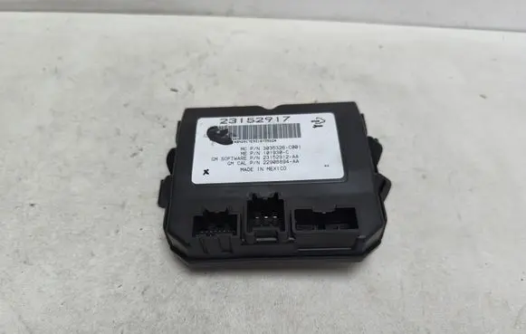 Opel Insignia A Tailgate/trunk control unit/module 23152917
