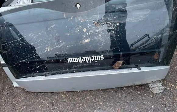 BMW 3 E46 Rear windscreen/windshield window 