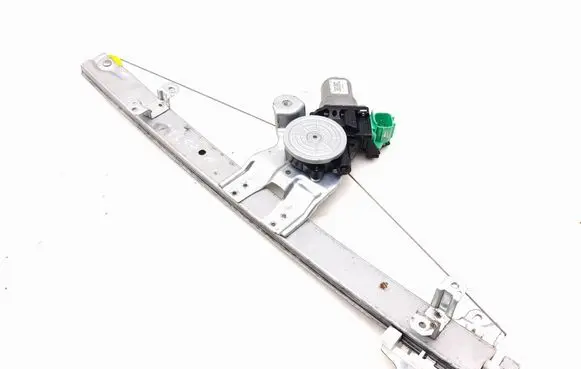 Front door window regulator with motor