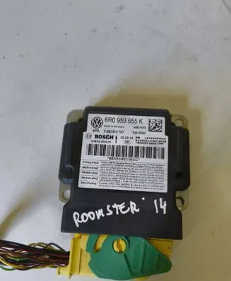 Skoda Roomster (5J) Airbag control unit/module 6R0959655K 003GX0223BSC 0285010793