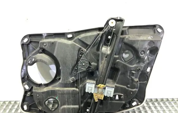 Front door window regulator with motor
