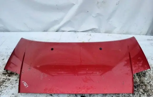 Citroen C2 Engine bonnet/hood raudonas