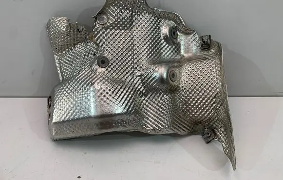 Heat shield in engine bay