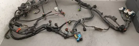 Engine installation wiring loom