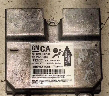 Opel Corsa D Airbag control unit/module 13256903 403874A7 327963935