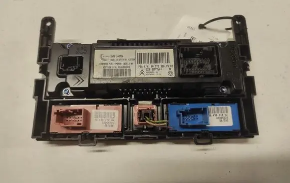 Peugeot 407 Climate control unit 96573328 96498324 96498318