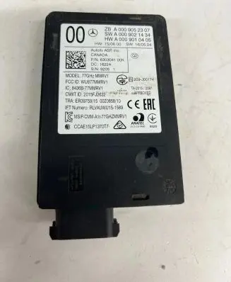 Mercedes-Benz S W222 Distronic sensor radar A0009052307 A0009010405